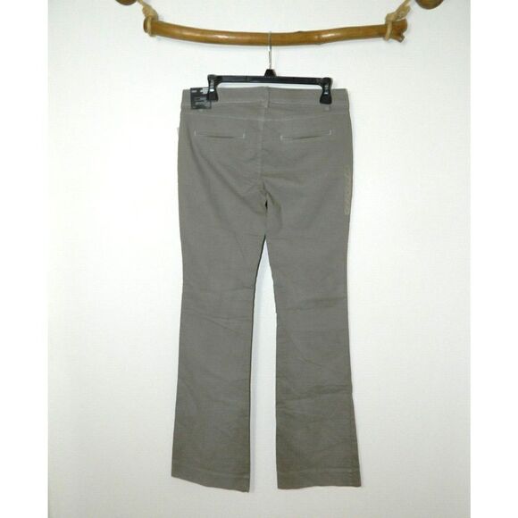 Gap Pants Khakis Denim Washed Women's Size 2 Green‎ Slim Boot Low Rise - Picture 7 of 10